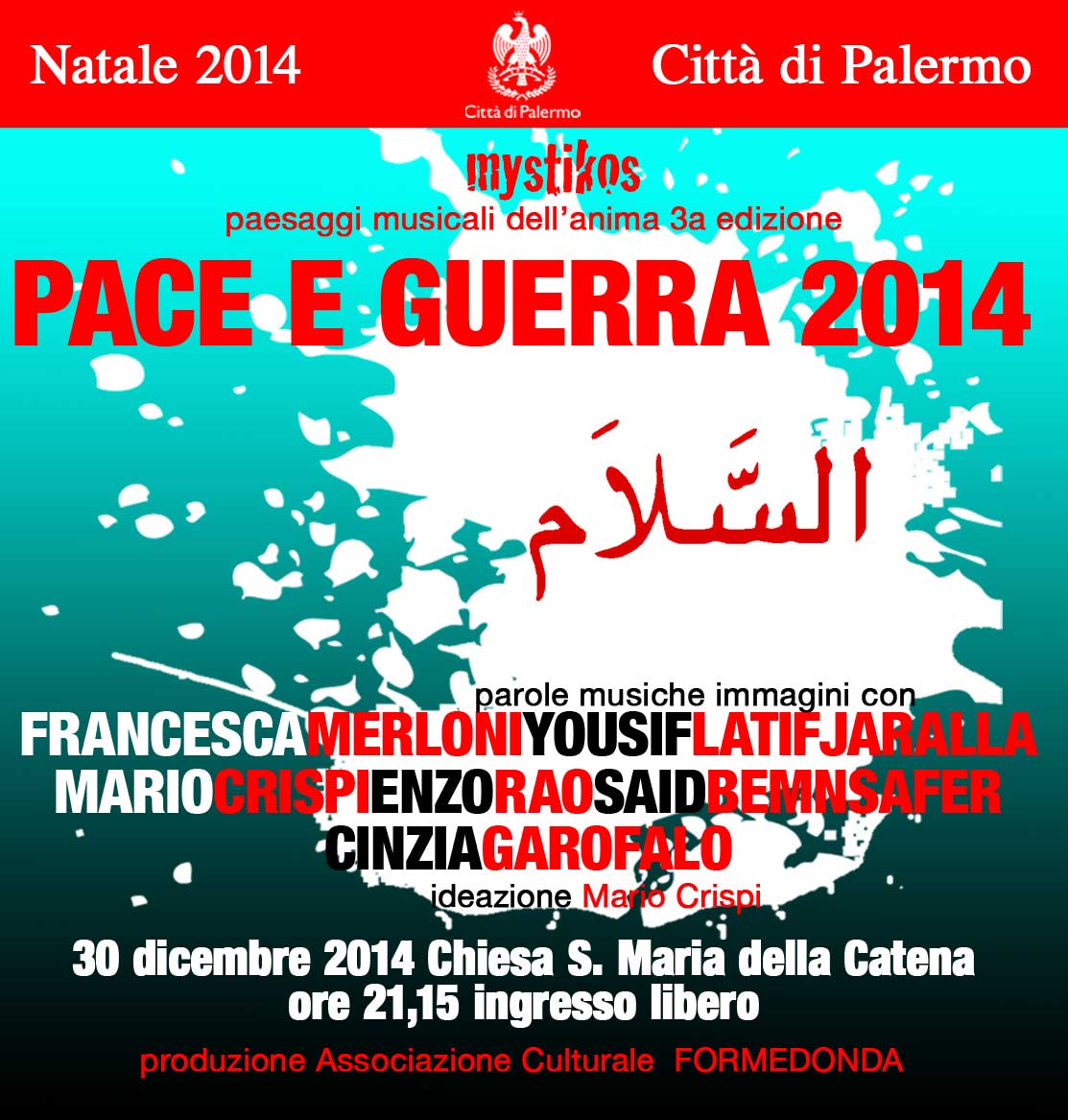 Natale a Palermo 2014: progetto Mystikos – Terza edizione